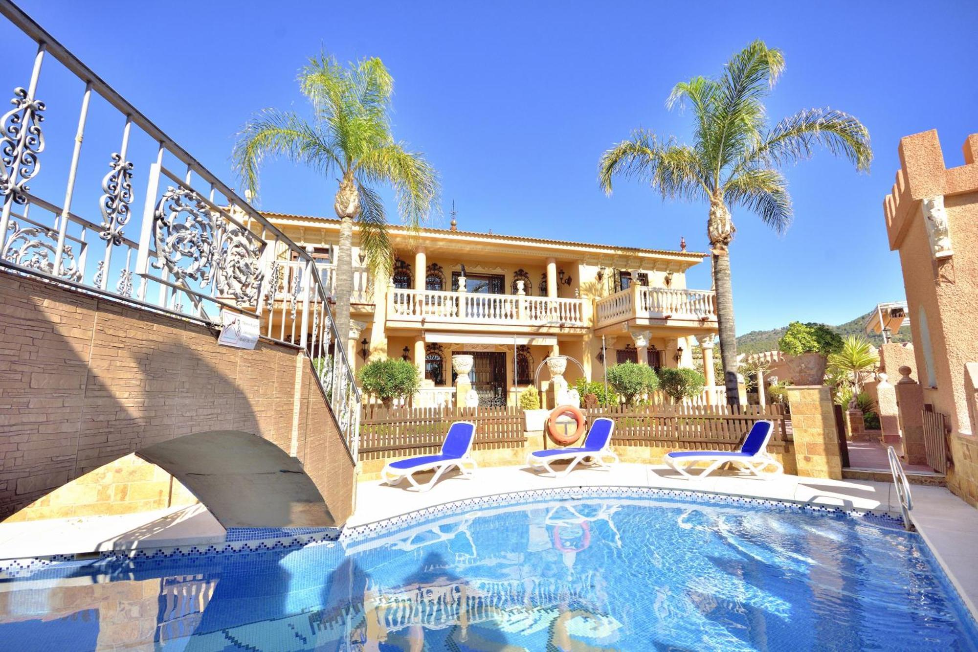 Rural En Con Piscina Y Vistas Al Mar Villa Málaga